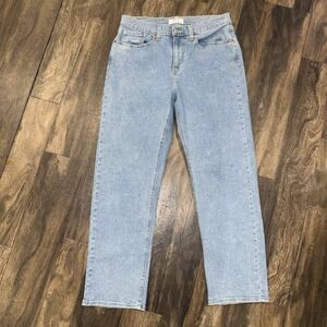 DENIZEN From Levi's 90's Loose Straight Light Wash Denim Jeans Women's Size 10‎